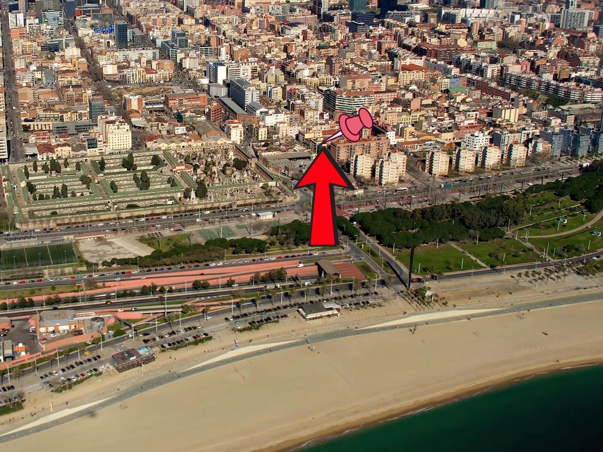 Taulat Loft L Poblenou Beach L Self Check In L Terrace Penthouse Βαρκελώνη Εξωτερικό φωτογραφία